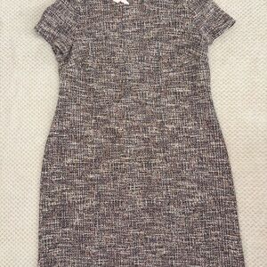 Calvin Klein Multicolor Tweed Mini Dress